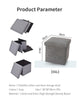 LULUHOME Foldable Storage Stool