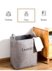 LULUHOME Laundry Linen Basket - Grey